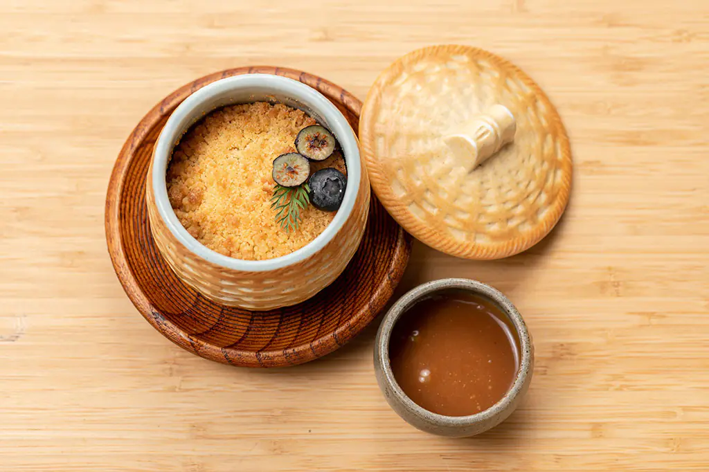 Apple pie with miso caramel - Foto: Rafael Salvador