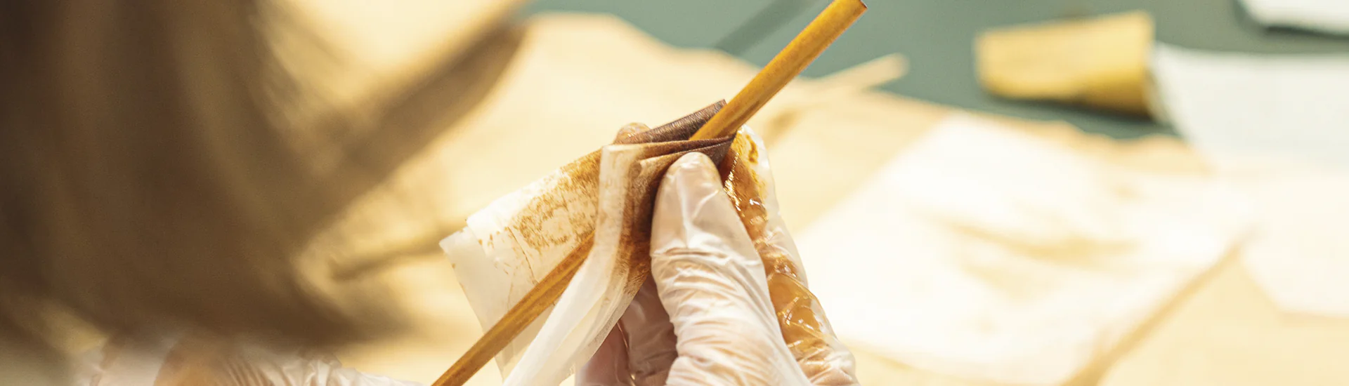 Workshop // Hashi com acabamento em urushi