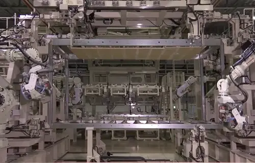  A produção integrada na construção de casas pré-fabricadas no Japão