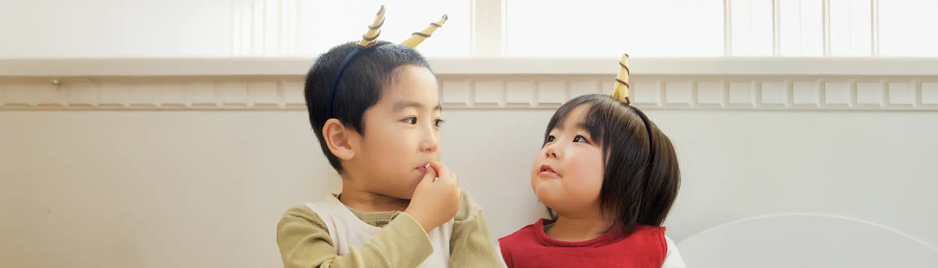 Oficina infantil // Setsubun: Chapéu de Oni