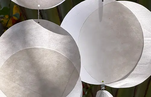  Oficina infantil // Móbile de papel washi, com Mel Kawahara